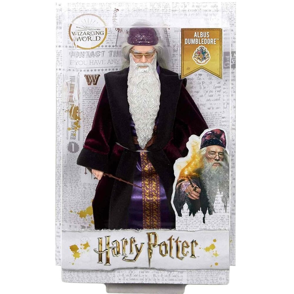 3/$77❤️Wizarding World 12" ALBUS DUMBLEDORE Harry Potter Figure Mattel 2018 doll